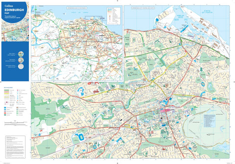 Collins Edinburgh Map Preview 1
