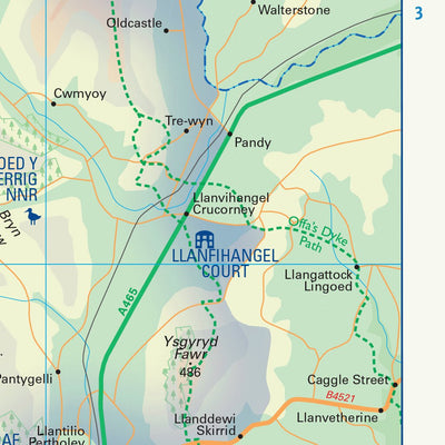 Brecon Beacons National Park Map - East Preview 2