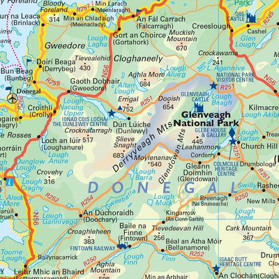 Collins Ireland Map - North Preview 3