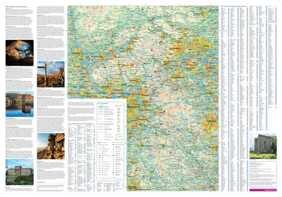 Collins Pennines Map - South Preview 1