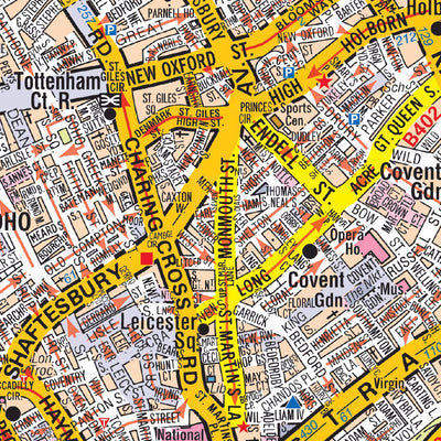 Central London A-Z street map Preview 3