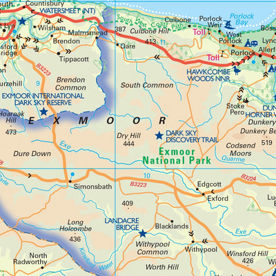 Collins Somerset Map Preview 3