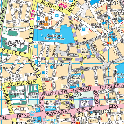 Collins Belfast Map Preview 3