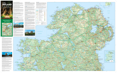 Collins Ireland Film and TV Map - North Preview 1