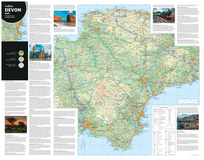 Collins Devon Map Preview 1