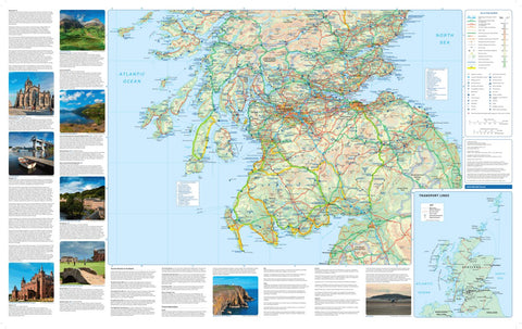 Collins Scotland Map - South Preview 1