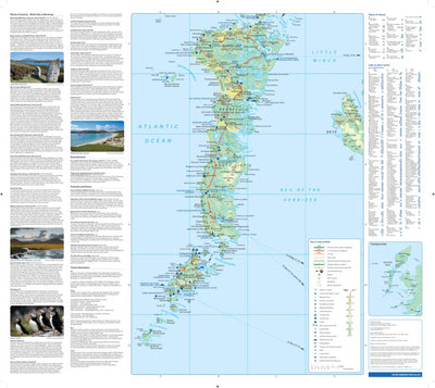 Collins Outer Hebrides Map - South Preview 1
