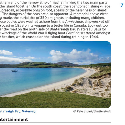 Collins Outer Hebrides Map - South Preview 3