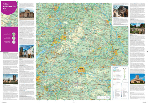 Collins Cotswolds Map Preview 1