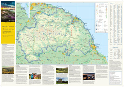 North York Moors National Park Map Preview 1