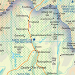 Collins Dumfries and Galloway Map - East Preview 3