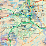 Collins Wales map - North Preview 3