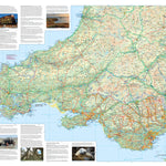 Collins Wales map - South Preview 1