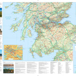 Collins Scotland Film and TV Map - South Preview 1