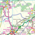 Collins Touring Map of Scotland - North Preview 2