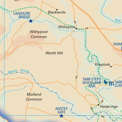 Exmoor National Park Map Preview 2