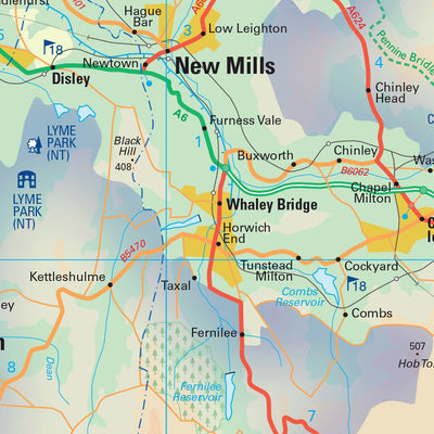 Peak District National Park Map Preview 2