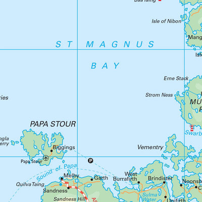 Collins Shetland Map Preview 2