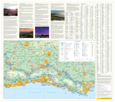 South Downs National Park Map - East Preview 1