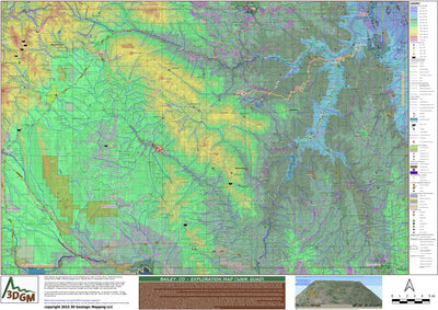 Bailey, CO Exploration Map for Sightseeing Preview 1