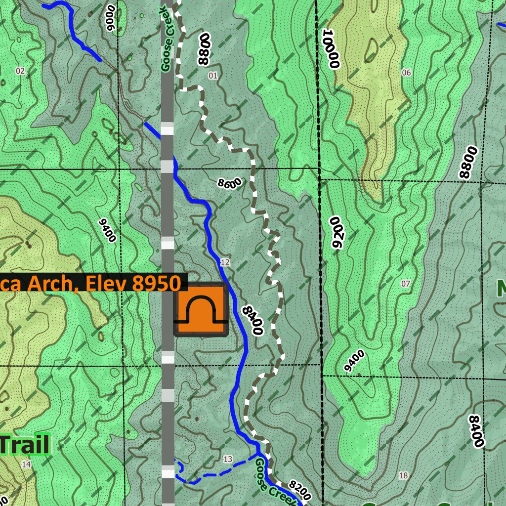 Bailey, CO Exploration Map for Sightseeing by 3D Geologic Mapping LLC ...