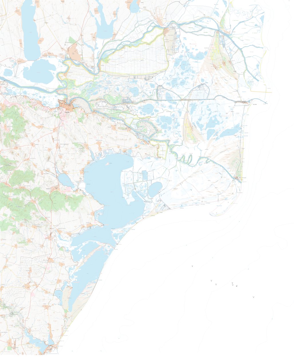 Danube Delta Map by private person | Avenza Maps