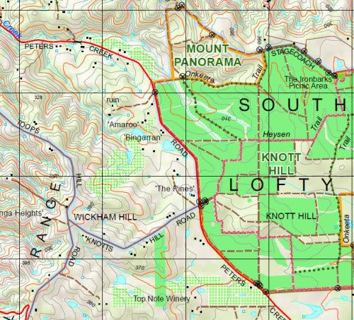 Kidman Trail MAPS 1-5 - Willunga to Kapunda Map by Mapland - Department ...