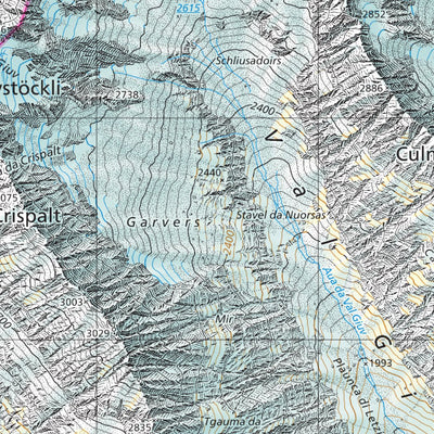 Disentis-Sedrun North, 1:25'000, Hiking Map Preview 3
