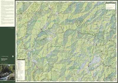 Kalmiopsis Wilderness Trail Map (North Half) Preview 1