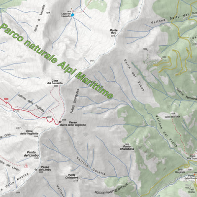 Carta 15 - Valle Gesso - Parco naturale delle Alpi Marittime Preview 2