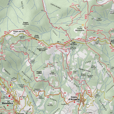 Carta 19 - Alta Valle Tanaro - Alta Valle Arroscia - Alta Valle Argentina Preview 2