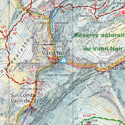 La Gruyère, 1:25'000, Hiking Map Preview 3