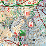 La Gruyère, 1:25'000, Hiking Map Preview 2