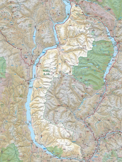 WMU 4-15 Kootenay Region - Hunting Topo BC Preview 1