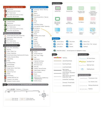 Gwaii Haanas National Park Reserve Recreation Map 4th edition Preview 2