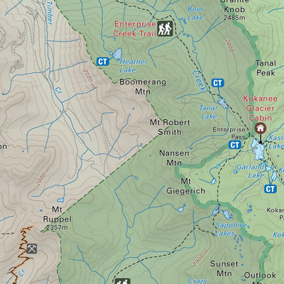 WMU 4-18 Kootenay Region - Hunting Topo BC Preview 2