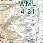 WMU 4-21 Kootenay Region - Hunting Topo BC Preview 2