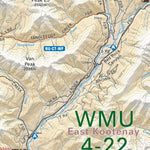 WMU 4-22 Kootenay Region - Hunting Topo BC Preview 2