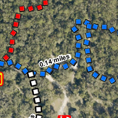 Camp Bayou Nature Preserve Trail Map Preview 2
