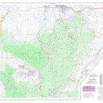 Gallatin NF Visitor Map West North 2013 Preview 1