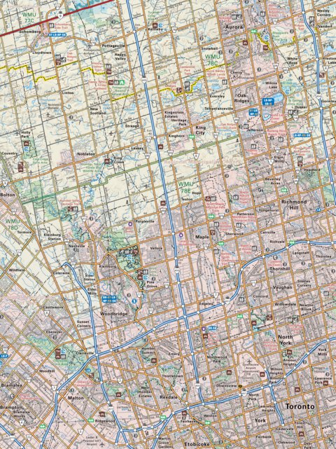 CCON01 Richmond Hill – Cottage Country Ontario Topo Preview 1