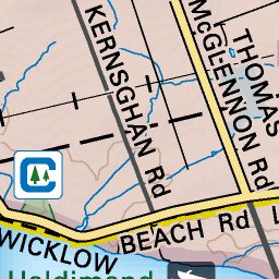 CCON05 inset Cobourg - Cottage Country Ontario Topo Preview 3