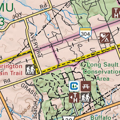 CCON12 Port Perry - Cottage Country Ontario Topo Preview 3