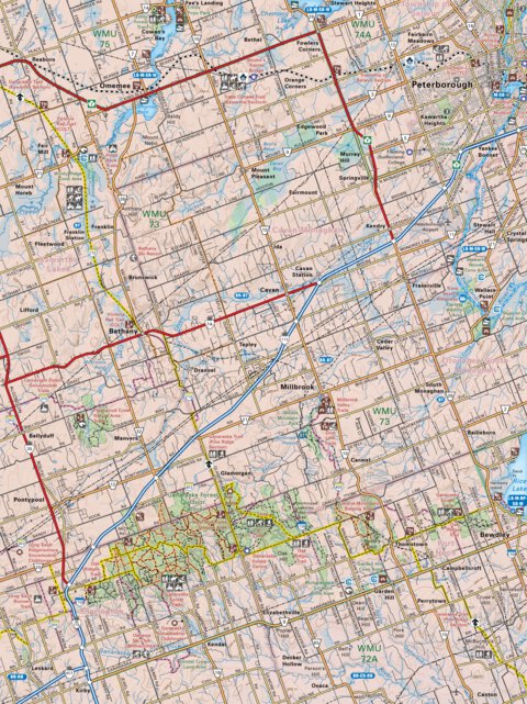 CCON13 Peterborough - Cottage Country Ontario Topo Preview 1