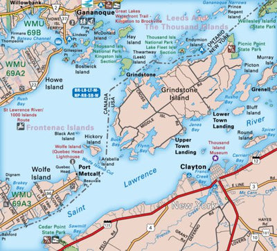 CCON19 inset Kingston - Cottage Country Ontario Topo Preview 1