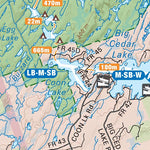CCON25 Burleigh Falls - Cottage Country Ontario Topo Preview 3