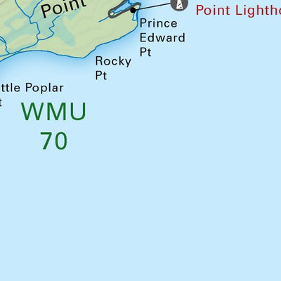 CCON08 Prince Edward Point - Cottage Country Ontario Topo Preview 3