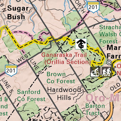 CCON21 Barrie - Cottage Country Ontario Topo Preview 3