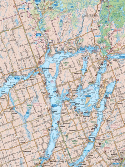 CCON24 Bobcaygeon - Cottage Country Ontario Topo Preview 1