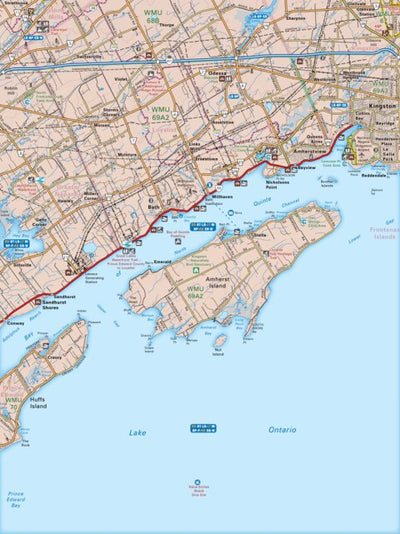 CCON18 Amherst Island - Cottage Country Ontario Topo Preview 1